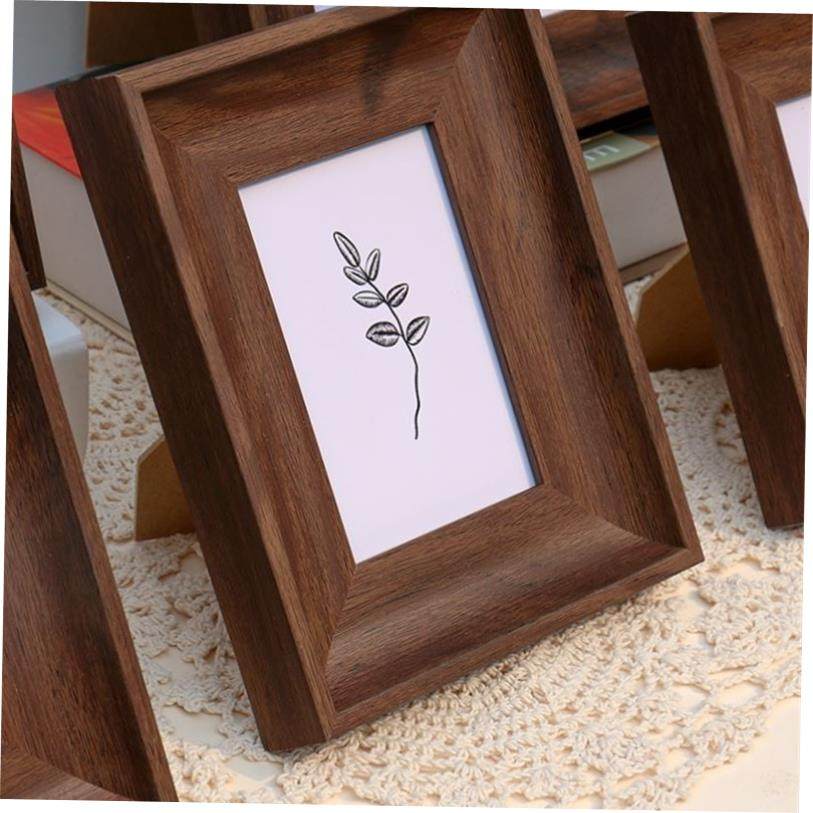 Nordic simple wooden photo frame square picture frames 相框