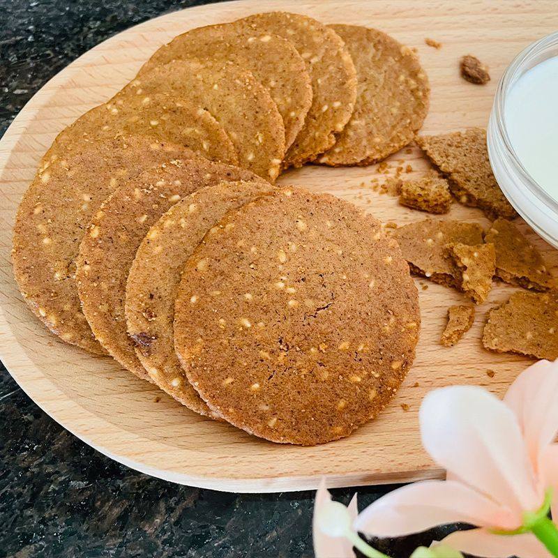 黑青稞脆饼四川阿坝州特产零食酥饼早餐糌粑即食粗粮饼干杂粮薄饼