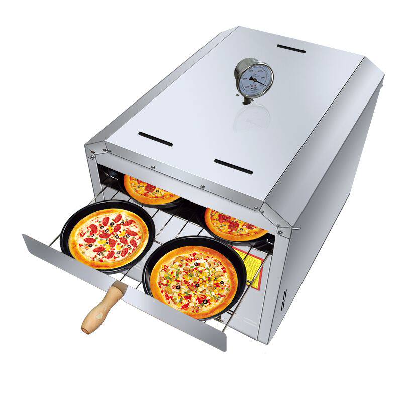 燃气流动摆摊披萨机地摊商用烤箱户外网红小吃9.9移动披萨炉便捷