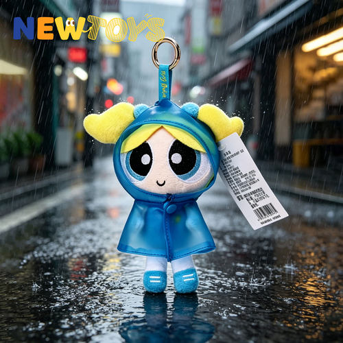 飞天小女警雨衣款女生礼物包挂件