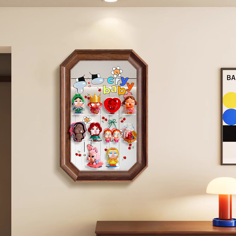 拉布布盲盒收纳展示架