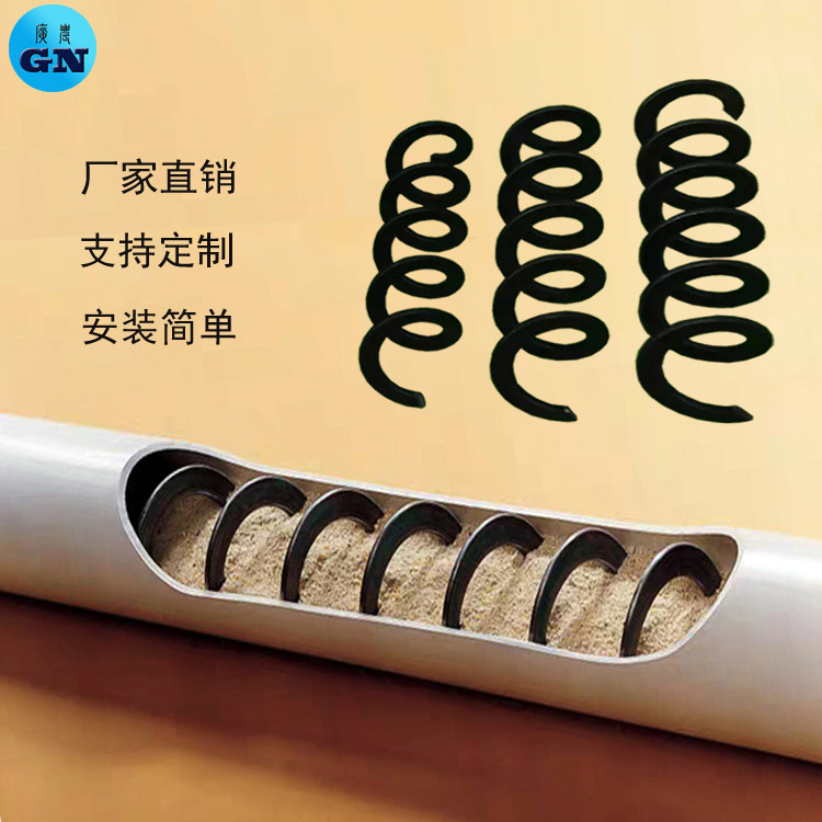 自动螺旋输送弹簧绞龙料线养猪养畜牧/养殖器械