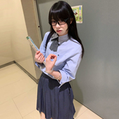 日系校供感衬衫 新款 格裙两件套 女2026年春季 墨秋JK制服槐序JK套装