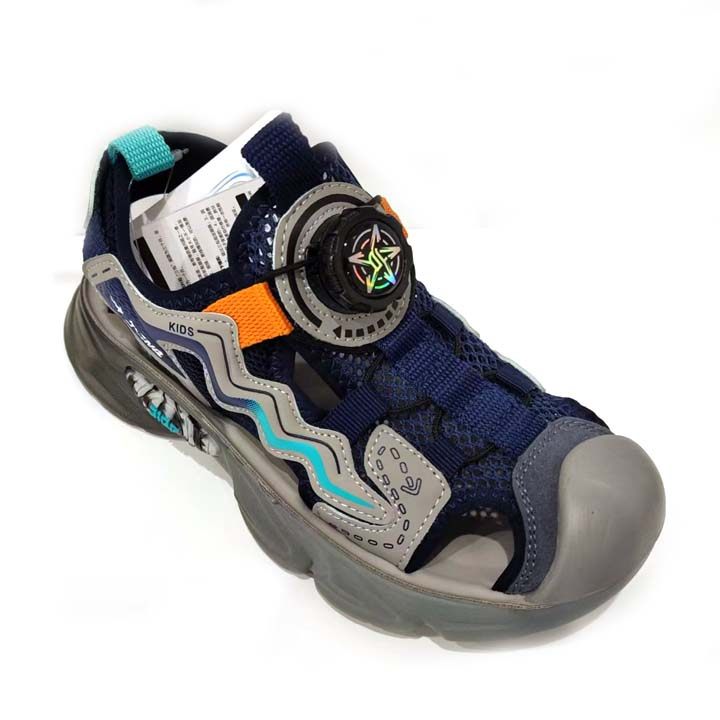 剑桥童鞋男童包头凉鞋夏季新款男孩户外运动鞋中大儿童软底沙滩鞋