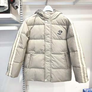 2025冬装新款七波辉童装大男童中长款羽绒服儿童白鸭绒外套加厚
