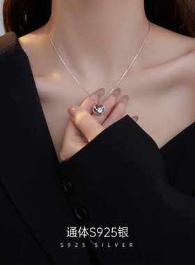 S925银北斗七星项链女小众设计感轻奢高级感星辰锁骨链2023新款潮