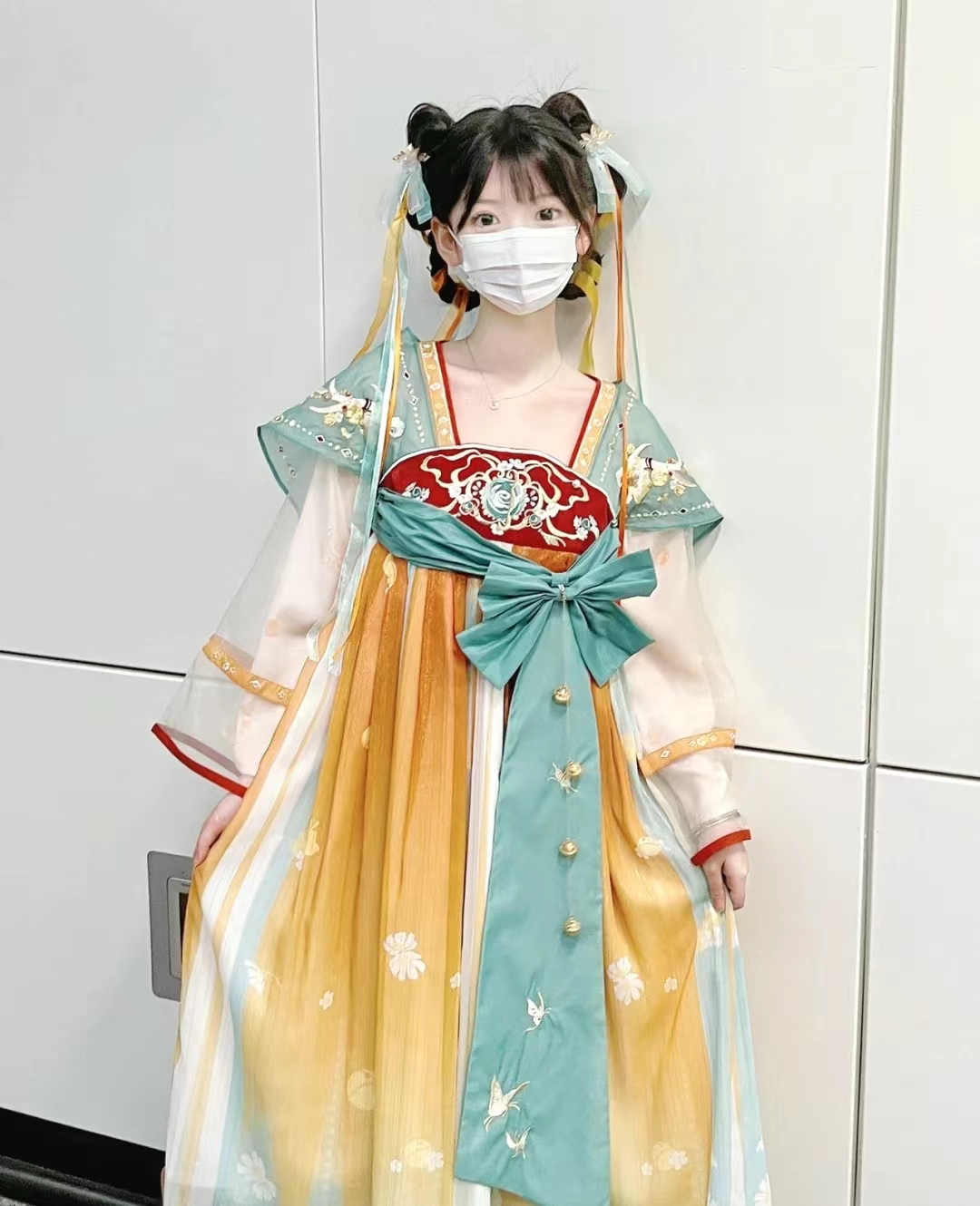 原创汉服女【遇见神鹿】瑶瑶公主齐胸吊带连衣裙小个子国风COS服