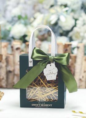 Gift bag senior sense birthday transparent packaging box