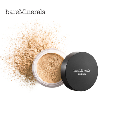 bareMinerals贝茗经典矿物粉底痘肌干皮混油持久不脱妆遮瑕控油8g