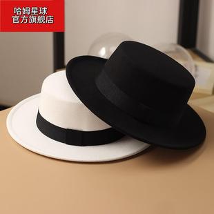 儿童礼帽男春秋街舞Popping男童帽子潮韩版机械舞locking锁女冬款