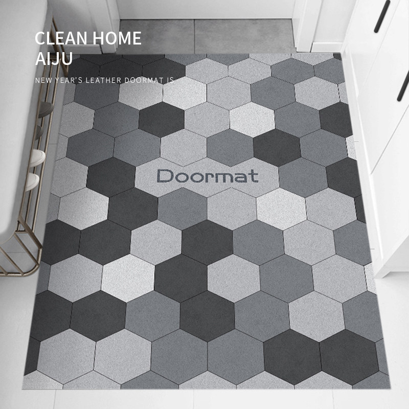 入户门地垫门口进户门2023新款家用PVC可擦免洗防滑耐脏门垫脚垫