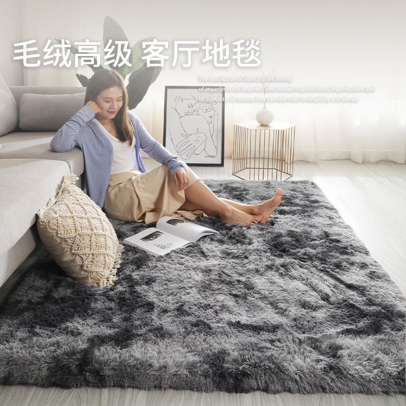 地毯卧室客厅2025新款床边毯毛毯房间高级感沙发长毛地垫加厚定制