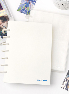 NOTE FOR a5蘑菇扣3寸照片收纳册拍立得相册电影票收纳册四宫格火车票收纳爱豆卡册专辑小卡明信片追星相册本