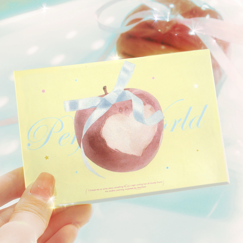 NOTE FOR 80张可撕便签本《Vlog of Dreams》梦幻ins少女甜酷唯美风手帐拼贴便签纸手绘备忘留言纸便条纸