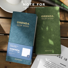 NOTE FOR slim杜邦纸weeks手帐本《ORENDA》日常todolist周计划weeks手账2026自填日程本weekly周计划本