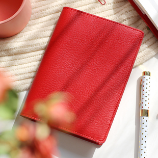 NOTE FOR 简约A5皮面手帐书衣IRO2026限定手账本PU封皮手账本封皮笔记本封套余白保护套