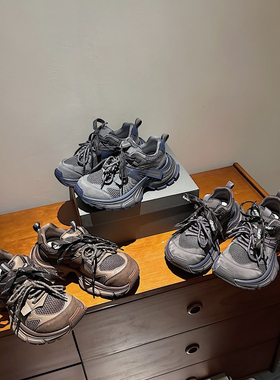 【花花推荐】新款时尚潮流增高厚底系带老爹鞋MTX57823-X