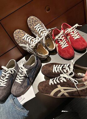 【廖廖专享】TS休闲鞋百搭舒适潮鞋圆头系带德训鞋女MTX57815-X