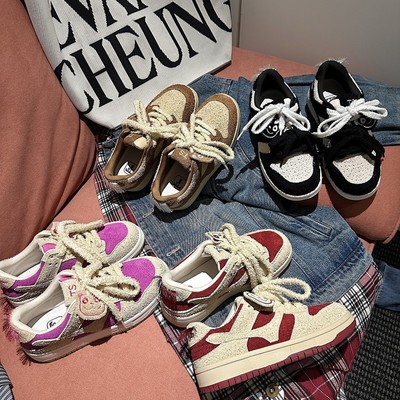 【demi】时尚女鞋2025夏季新款增高透气百搭休闲鞋MTX57710-H