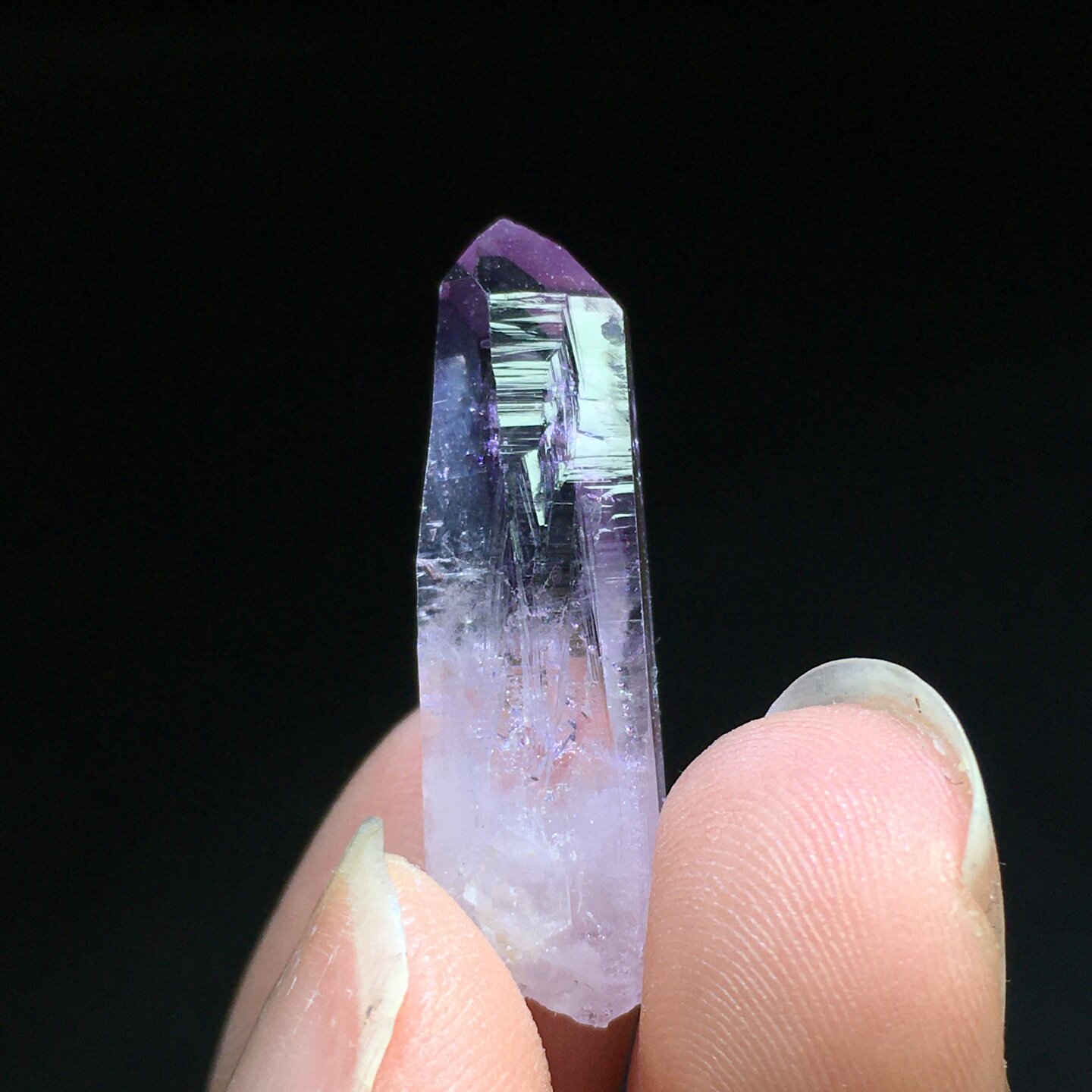 天然墨西哥克鲁兹紫水晶原矿原石