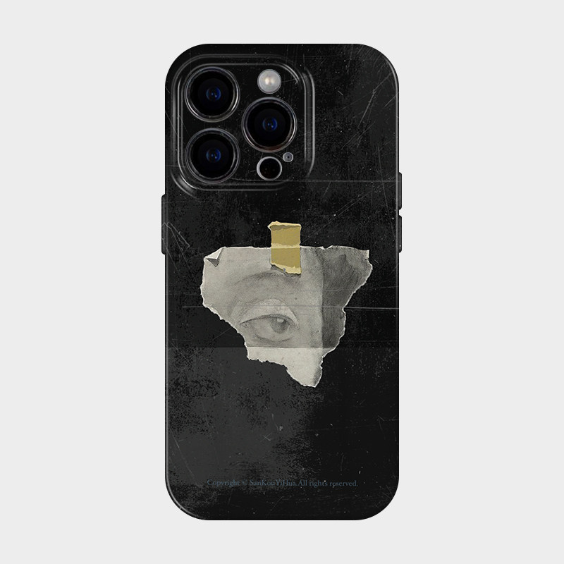 眼 适用iPhone17promax新款手机壳16苹果15美术生