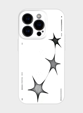 星 适用iPhone17苹果16promax手机保护外壳15极简轻奢风14简约ins小众设计感13独特好看的高级感艺术12不撞款
