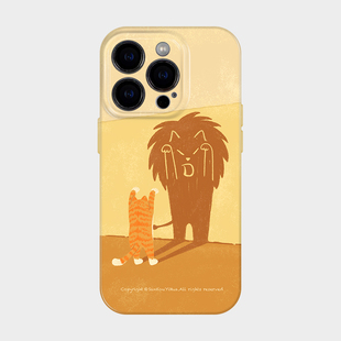 不只是小猫咪 适用iPhone17苹果16promax手机壳保护外壳小米15可爱搞怪14韩系ins风13独特小众不会撞壳艺术感