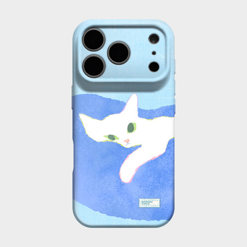 柔软喵 适用iPhone16苹果17promax手机保护壳15plus可爱趣味14治愈系少女心13超好看独特12艺术小众不撞款Air
