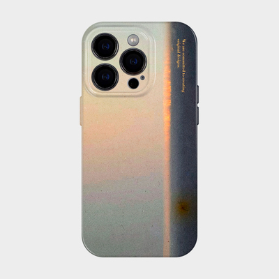 日落时分 适用iPhone17苹果16promax手机保护壳15高级感轻奢14艺术小众设计师款13独特超好看的华为pura70pro