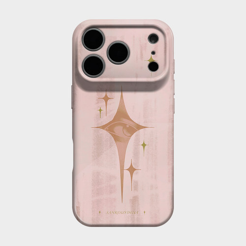 星星之眼 适用iphone16promax菲林手机壳17pmx新款高级感15全包防摔13简约ins艺术小众苹果14plus华为pura70