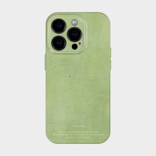 绿郁 适用iPhone16苹果17promax新款手机保护壳15高级感小众简约ins风14独特极简13艺术超好看的80华为pura70