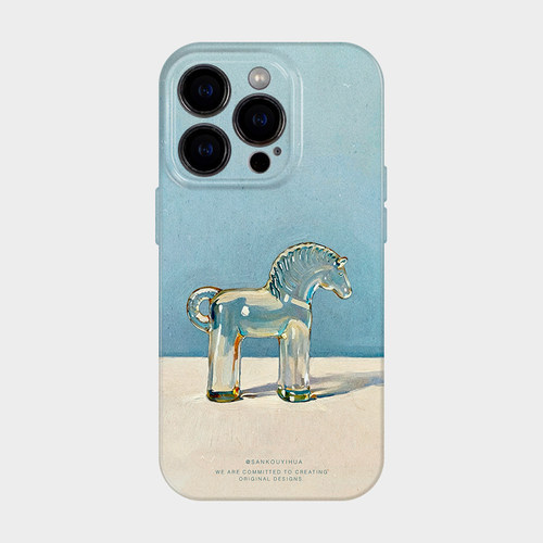 以梦为马 适用华为iPhone17苹果16promax特别手机壳全包保护外壳15潮流高级感轻奢14独特小众ins风艺术pura70