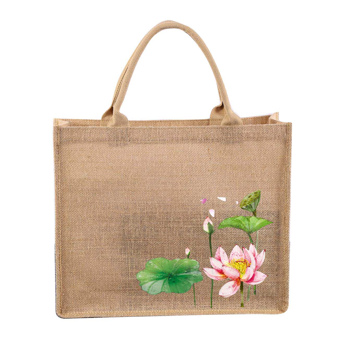 Sack Bag customized Linen Hand carry bags canvas Flax reticule fresh gift gift Cloth bag jute bagin the Packing, Cloth packing, Sack category - from Buy2taobao.com to provide professional Taobao agent buy service