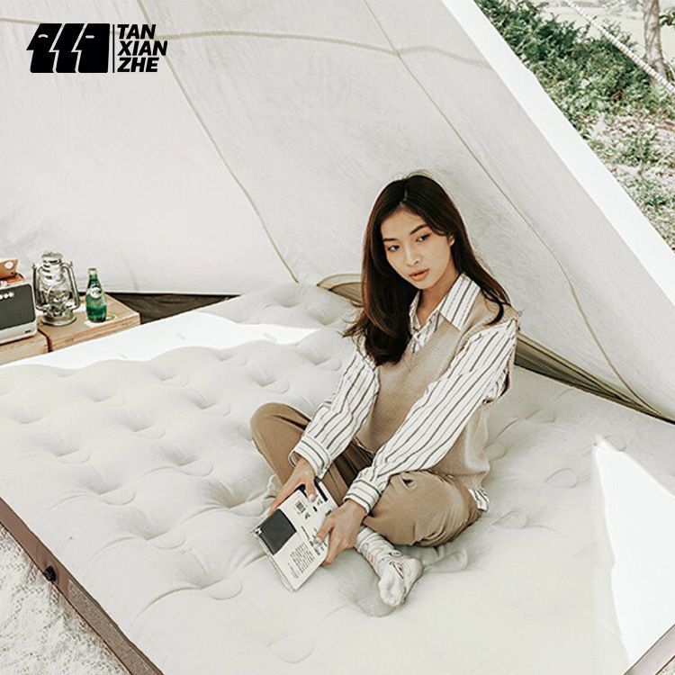 充气床垫打地铺户外帐篷