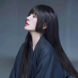 公主切假发女长发lolita日系二次元姬发式水母头黑长直假发全头套