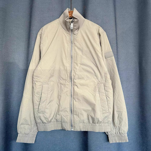 男士秋冬保暖休闲时尚简约拉链立领防风棉服夹克外套