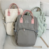 出口订单三防面料～秀丽大容量双肩包15.6寸电脑包男女旅行背包