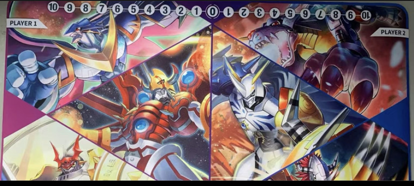 数码宝贝DTCG积分赛卡垫