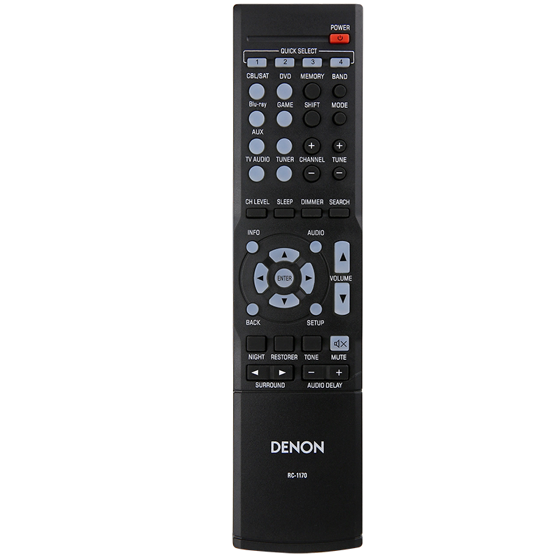 原装款DENON天龙功放遥控器RC-1170通用RC-1196 1180 AVR-X500