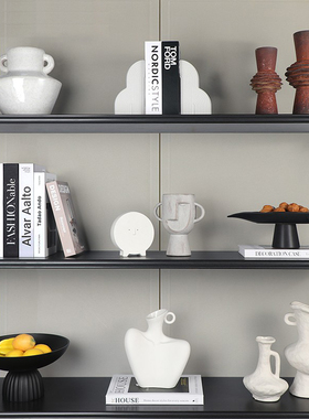 简约现代艺术创意果盘花瓶摆件样板间电视柜酒柜玄关茶几桌面摆设