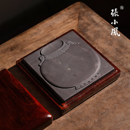 张小凤孤品老宋坑坑仔端砚收藏级