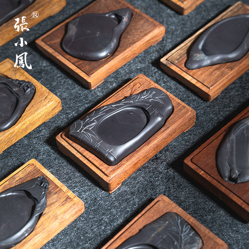 张小凤送礼老坑孤品端砚
