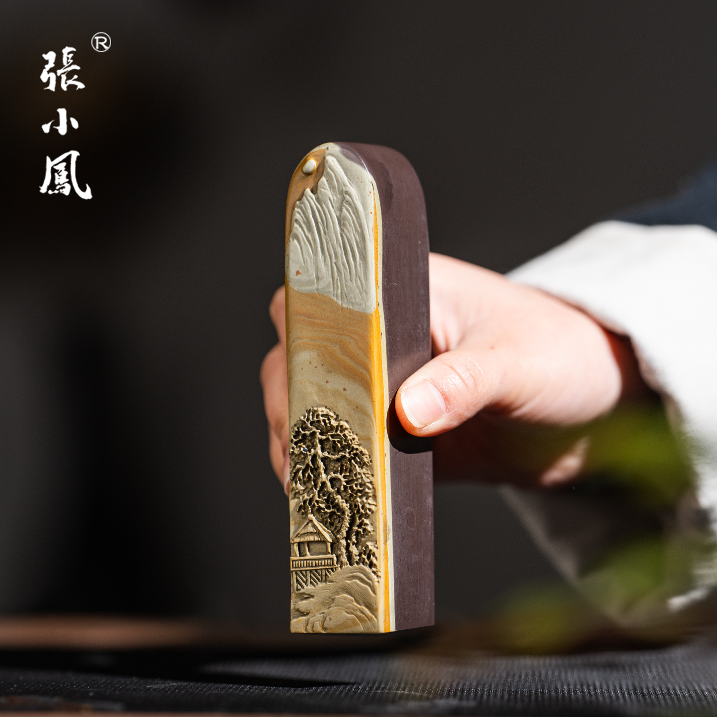 【上新】张小凤苴却砚石印章定制