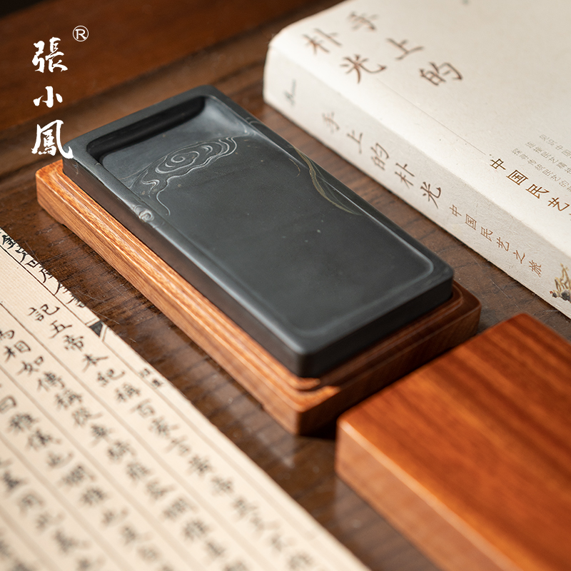 张小凤孤品歙砚砚台节日送礼