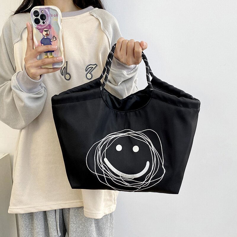 日本帆布包女大容量包包新款潮图片