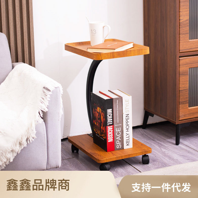 客厅简约茶几侘寂个性卧室可移动桌高颜值茶几桌功夫茶台沙发角几
