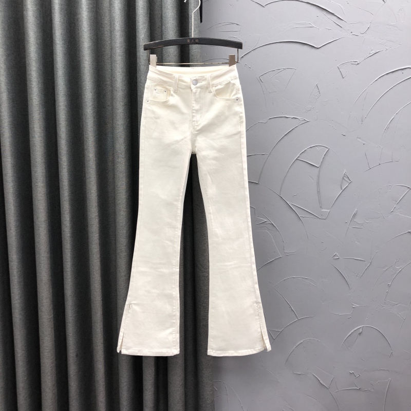 简兰顿微喇裤长裤百搭高腰新品