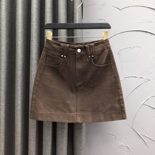 简兰顿短裙A字形百搭新品高腰