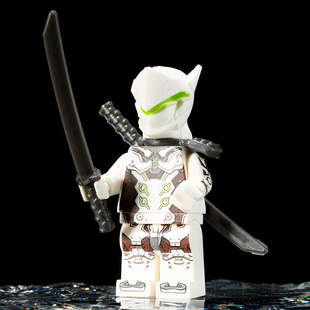 第三方积木人仔超级英雄守望者先锋PG1156源氏拼插玩具品高塑料