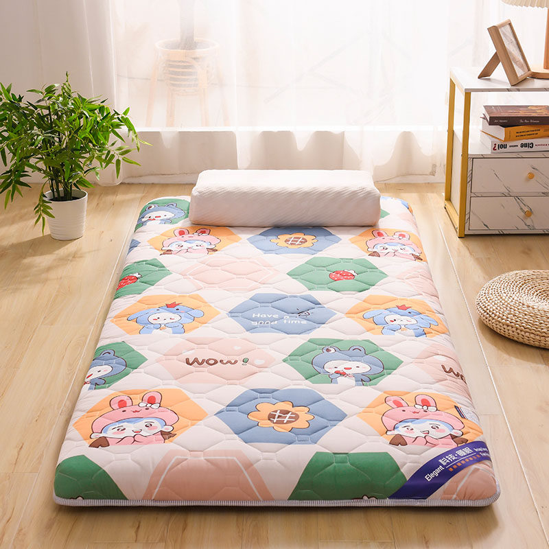 床垫软垫家用加厚儿童卡通可爱风学生宿舍单人榻榻米租房专用海绵